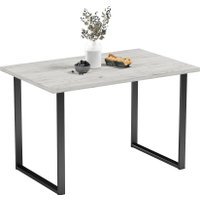 Кухонный стол Mio Tesoro Tako 100x60 (дуб крафт белый/черный)