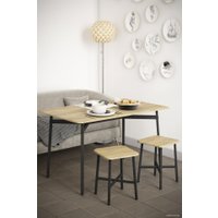 Кухонный стол Калифорния мебель Кросс 120x75 (дуб сонома)