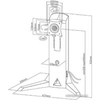 Подставка для монитора Maclean NanoRS RS110