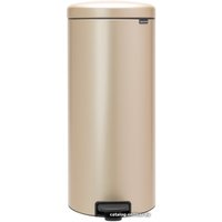 Мусорное ведро Brabantia Pedal Bin NewIcon 30 л (шампань)