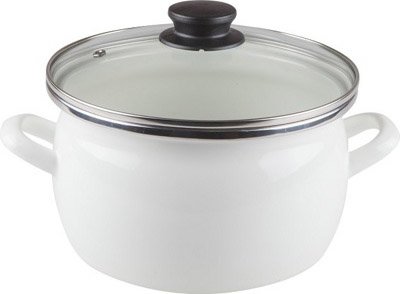 

Кастрюля Omelia 1-2440112 (белый)