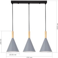 Подвесная люстра Evoluce SLE1255-413-03