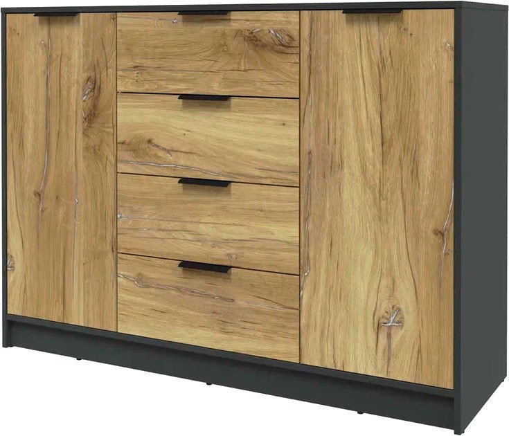 

Тумба Интерлиния Концепт КТ-Т140 (дуб нокс/антрацит)