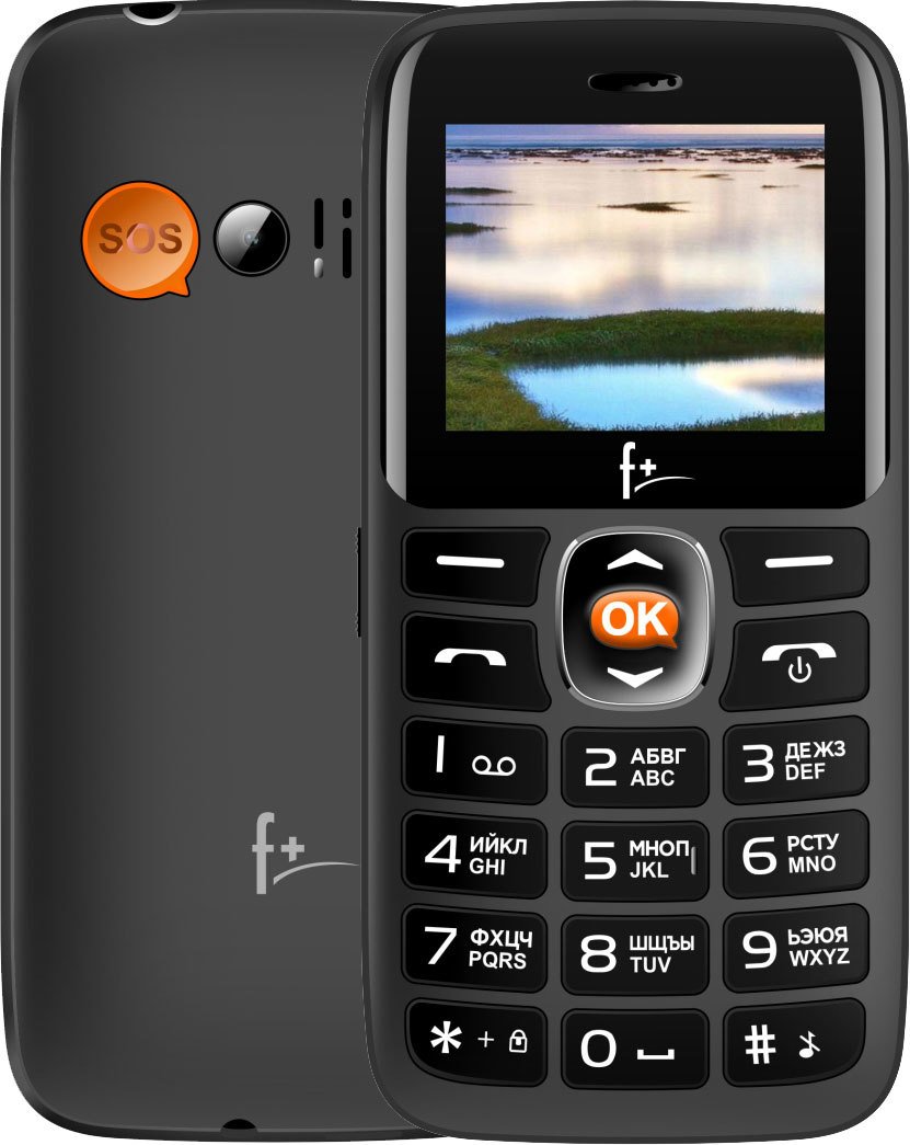 

Телефон F+ Ezzy 4 (черный)