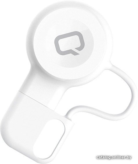 Беспроводное зарядное QUMO PowerAid Qi iWatch (белый)