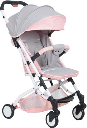 

Коляска прогулочная «книга» Panda Baby Yoya Plus Grace Baby (розовый/белый)