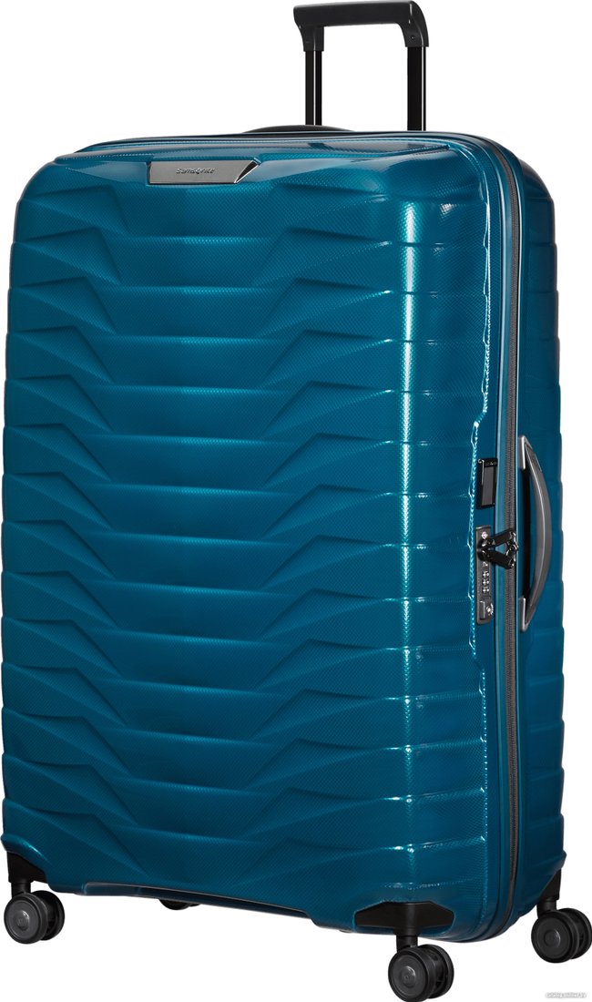 Чемодан-спиннер Samsonite Proxis Petrol Blue 86 см