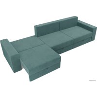 Диван Лига диванов Мэдисон Long 106169 (велюр, бирюзовый)