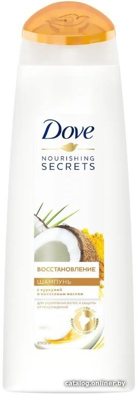 Шампунь Dove Nourishing Secrets с куркумой и кокосовым маслом 250 мл