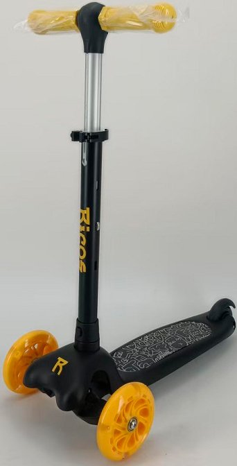 

Трехколесный самокат Ricos Star JSCA6 (черный/желтый)