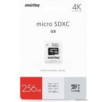 Карта памяти SmartBuy microSDXC SB256GBSDCL10U3-01 256GB