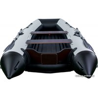 Моторно-килевая лодка RiverBoats 330 НДНД (серый/черный)