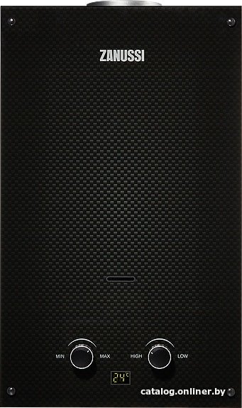 Газовая колонка Zanussi GWH 10 Fonte Glass Carbon