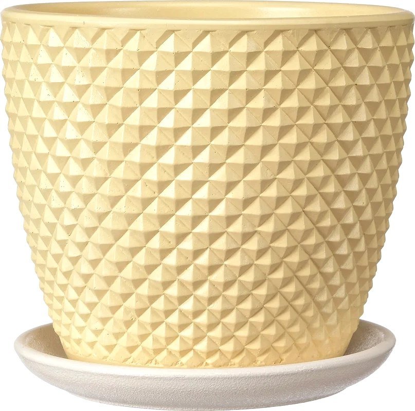 

Вазон Композит Грань №3 КБ-Б3-217-02 (2.15 л, желтый бутон)