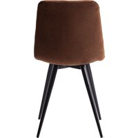 Стул TetChair Chilly X mod. 7096 (коричневый barkhat 11/черный)