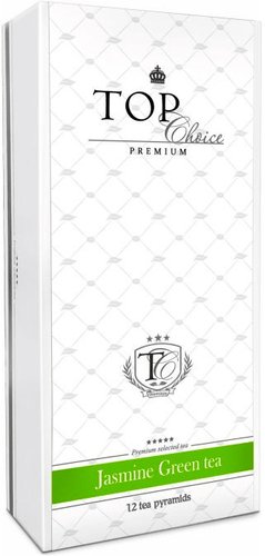 Зеленый чай Top Choice Premium Jasmine - Жасмин 12 шт