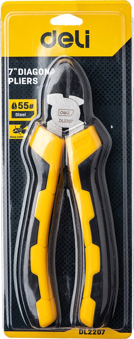 Кусачки боковые (бокорезы) Deli EDL2207