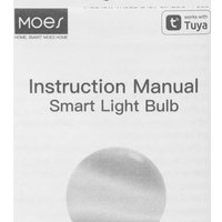 Умная лампочка Moes Matter WiFi LED Bulb E27 (RGB+CW) 9W MWB-TDA9-RCW-E27