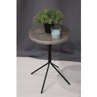 Журнальный столик Sheffilton SHT-CT12 190427 (черный муар/лофт медь)