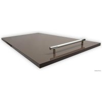 Готовая кухня Кастанье Марта 2.8 (ваниль/трюфель коричневый)