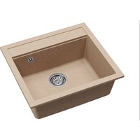 Кухонная мойка Aquasanita Rock SQR 101 110 AW (бежевый)