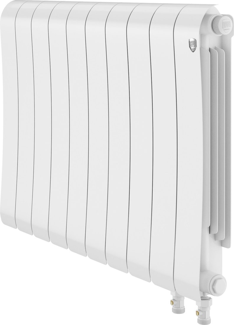 Биметаллический радиатор Royal Thermo Infinity 500 Bianco Traffico VR80 - 10 секций