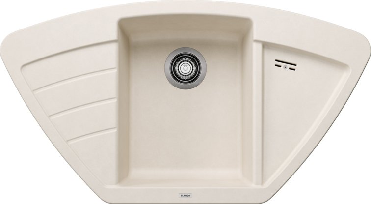 

Кухонная мойка Blanco Zia 9 E 527212 (мягкий белый)
