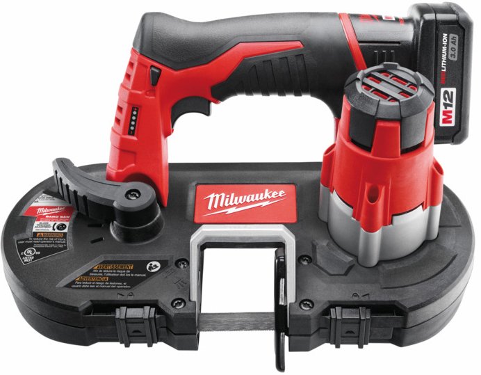

Ленточная пила Milwaukee M12 BS-402C 4933441805 (с 2-мя АКБ)