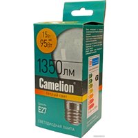 Светодиодная лампочка Camelion Е27 15Вт 3000K A65 15071