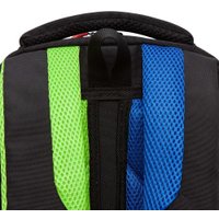 Школьный рюкзак Grizzly RB-452-4f (черный/синий)