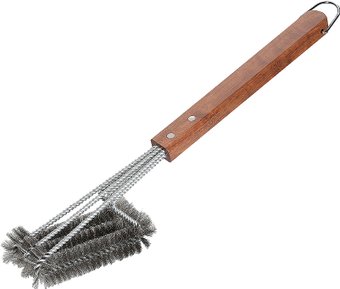 Инструмент для чистки Kuchenprofi Щетка с 3 головками Texas BBQ 1066842803