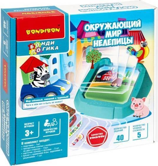 

Головоломка Bondibon Окружающий мир Нелепицы ВВ5085