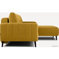 Угловой диван Divan Маркфул Velvet Yellow 134902 (желтый)