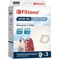 Комплект одноразовых мешков Filtero ROW 08 (3) Экстра