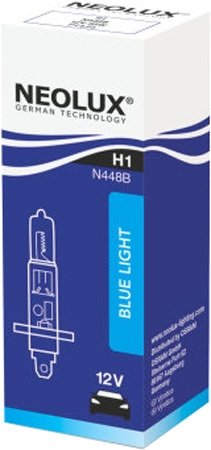 Галогенная лампа Neolux H1 Blue Light 1шт