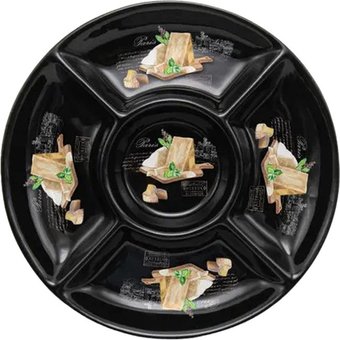 Менажница Prima Collection Черный трюфель HC8A04-F12