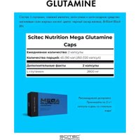 L-глютамин Scitec Nutrition Mega Glutamine (120 капсул) в Солигорске