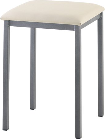 Табурет AMC Comfort 7 Г К4.3 (кожзам, бежевый/графит)