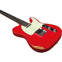 Электрогитара EKO VT-380 Relic Fiesta Red