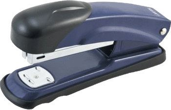 

Настольный степлер deVente Liquid Metal 4142334 24/6, 26/6 (синий)