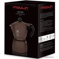 Гейзерная кофеварка Moulin Villa Velour CMV-6-G