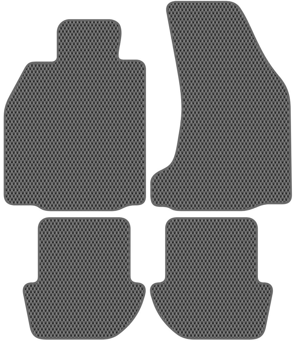 

Комплект ковриков для авто Alicosta Porsche 911 (Carrera 997) 2004 - 2014 (серый, ромб)