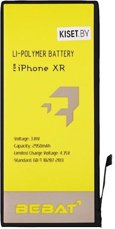 

Аккумулятор для телефона Bebat iPhone XR