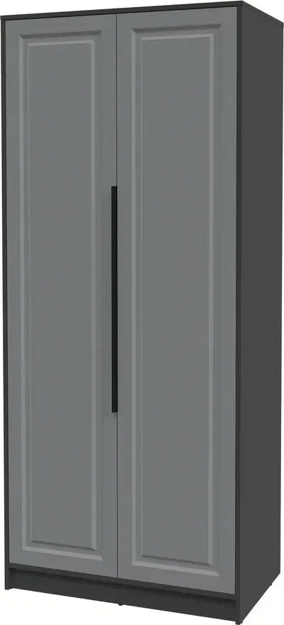 

Шкаф распашной Интерлиния Концепт КТ-Ш2 Деко (антрацит/серый)