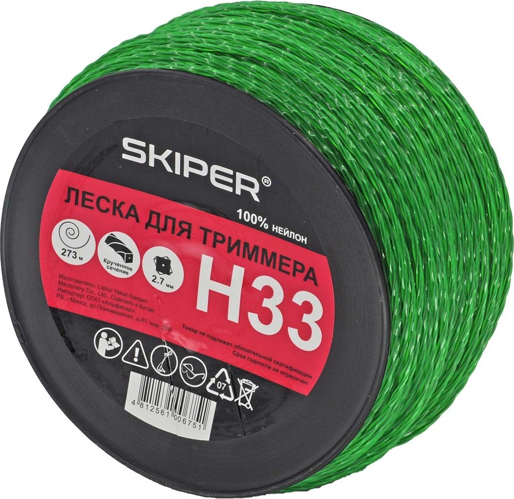 

Леска для триммера Skiper H39