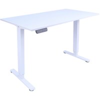 Стол ErgoSmart Electric Desk Light 1200х650х18 мм (альпийский белый/белый)