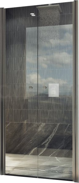 

Душевая дверь MaybahGlass 198x80 MGD-422-5 (прозрачное стекло/хром матовый)