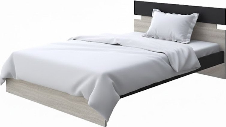 

Кровать PROxSON Milton 80x190 (черный/ясень шимо светлый)