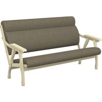 Диван Элегия Вега-10 (Scandinavia Brown Wood, лак бесцветный)