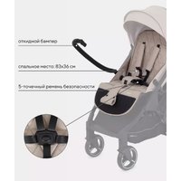 Коляска прогулочная «книга» Rant MOWbaby Smart 2023 MB101 (beige)